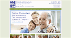 Desktop Screenshot of bayareaseniorcare.com